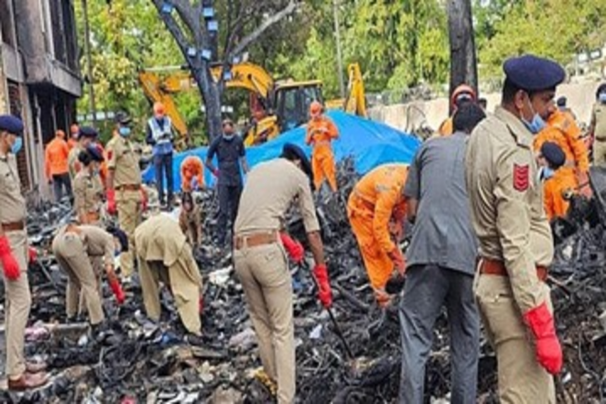 Air India Ai-171 Crash Site Sealed