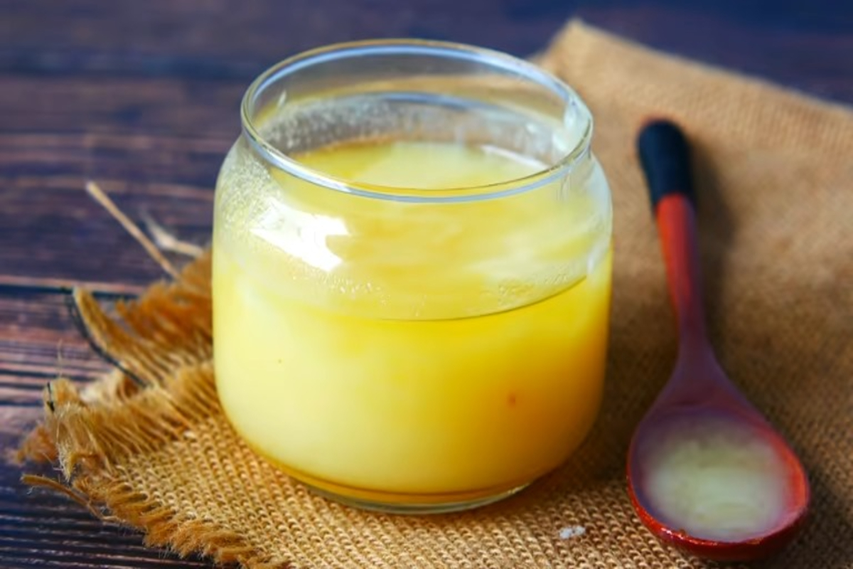 Ghee With Warm Water
