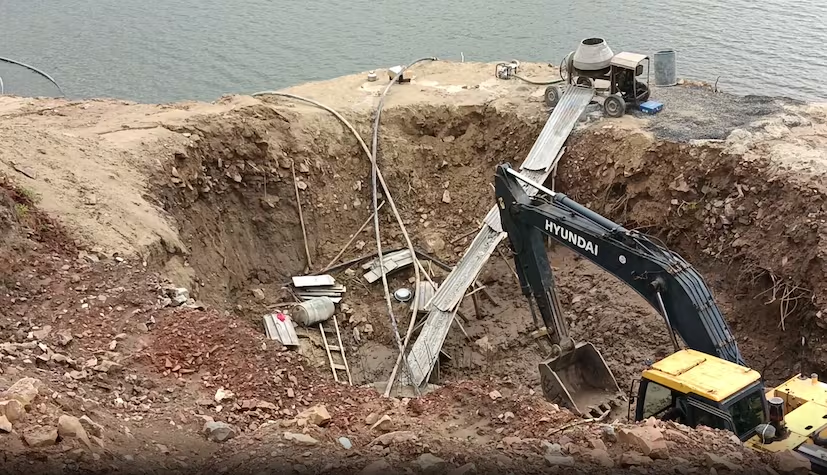 Koidam Reservoir Collapse Threat