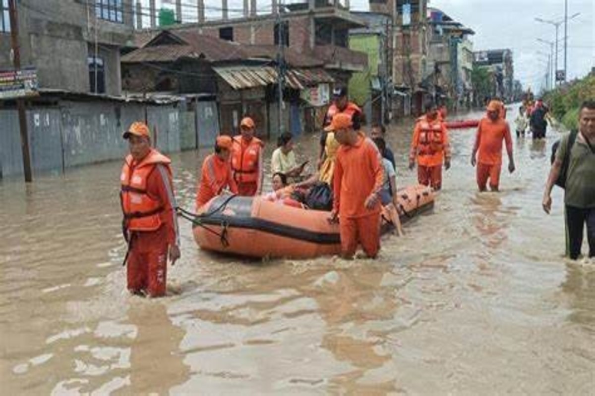 Manipur Sikkim Floods 2025
