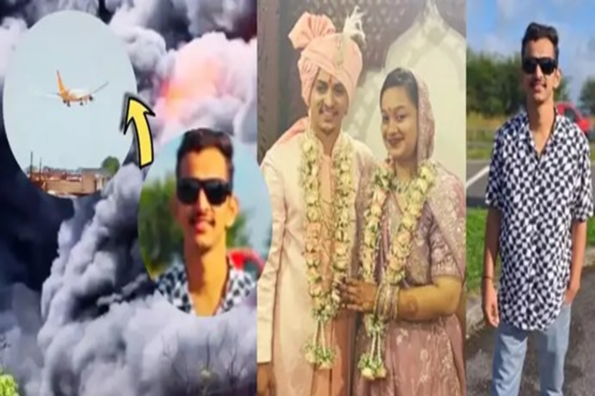 Newly Couple Dreams Crashed In Ahmedabad