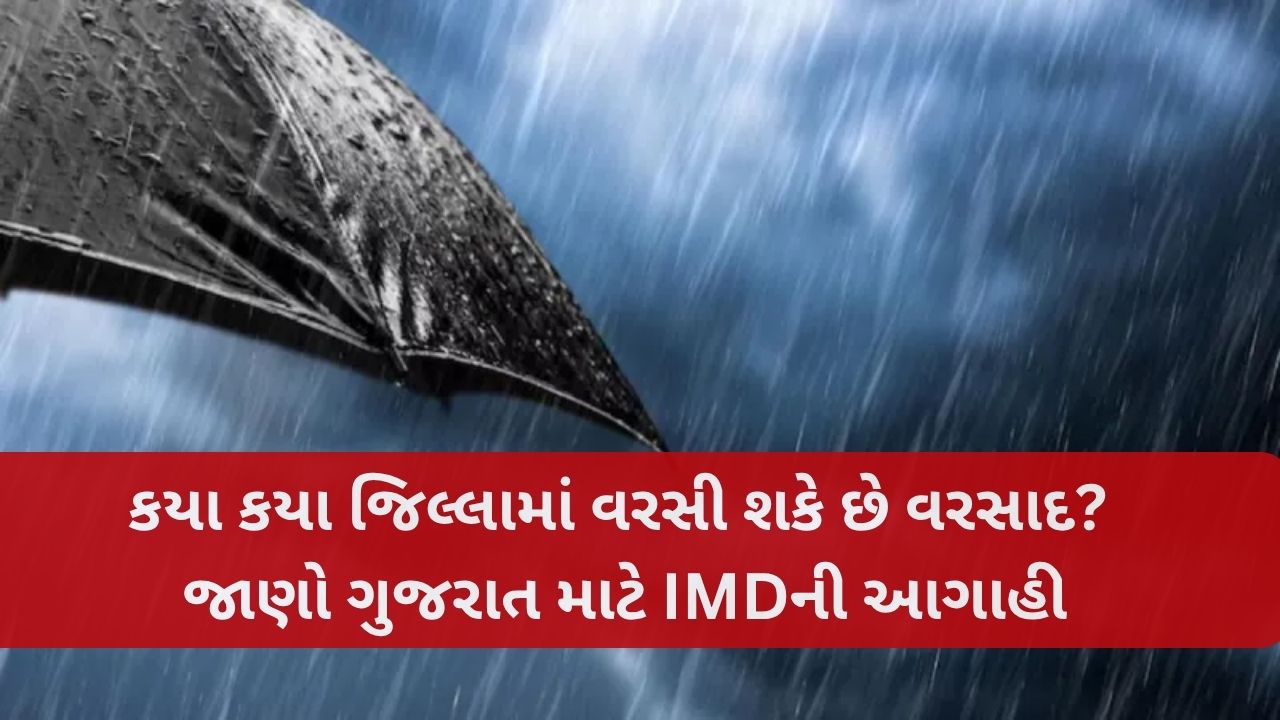 Rain Alert In Gujarat