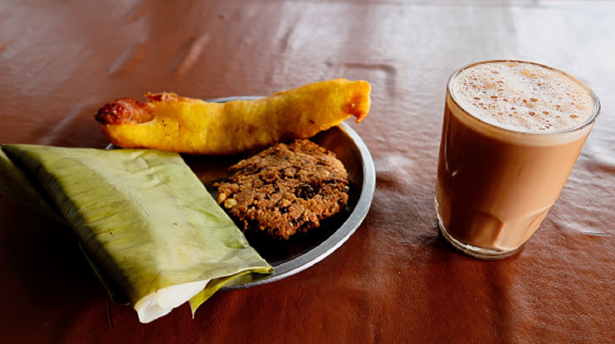 Tea With Junk Food
