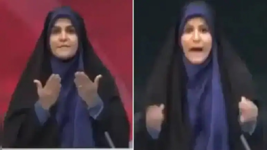 Iran Anchor Viral Video