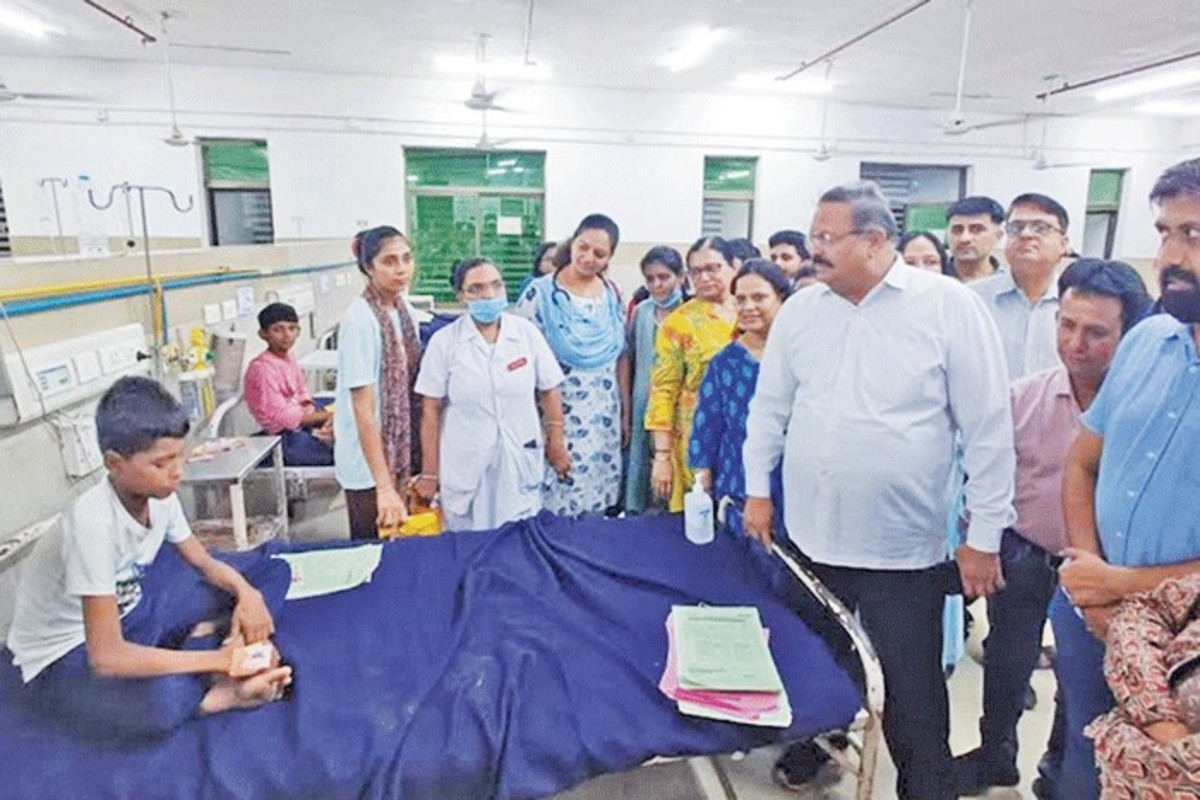Sudden Eye Infection Outbreak In School