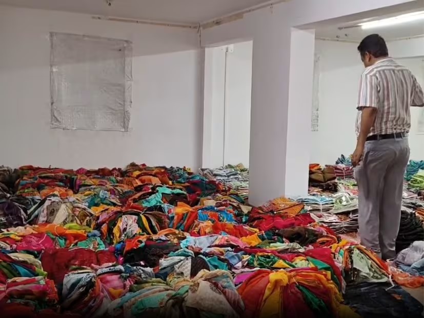 Surat Textile Market Flood Damage