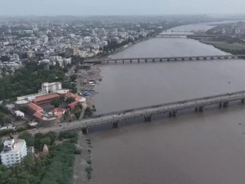 Tapi River Drone View
