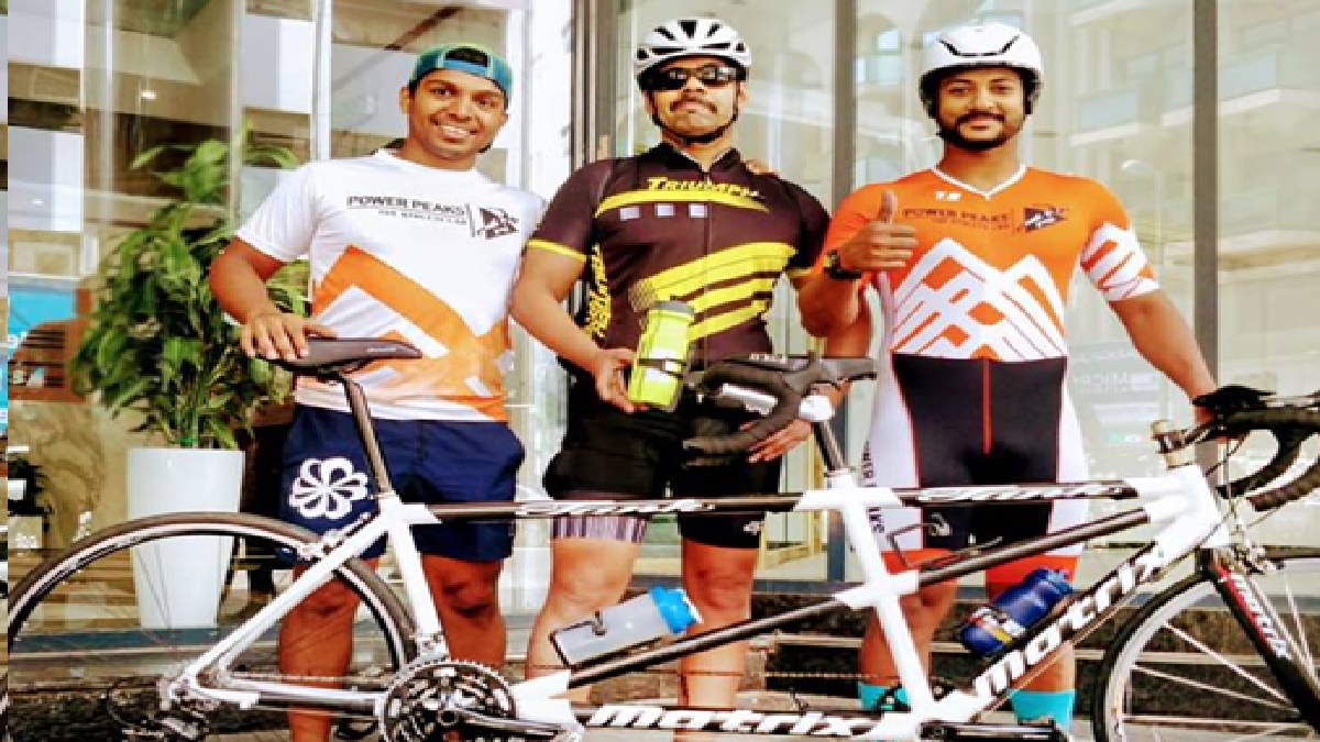 Blind Triathlete Niket Dalal