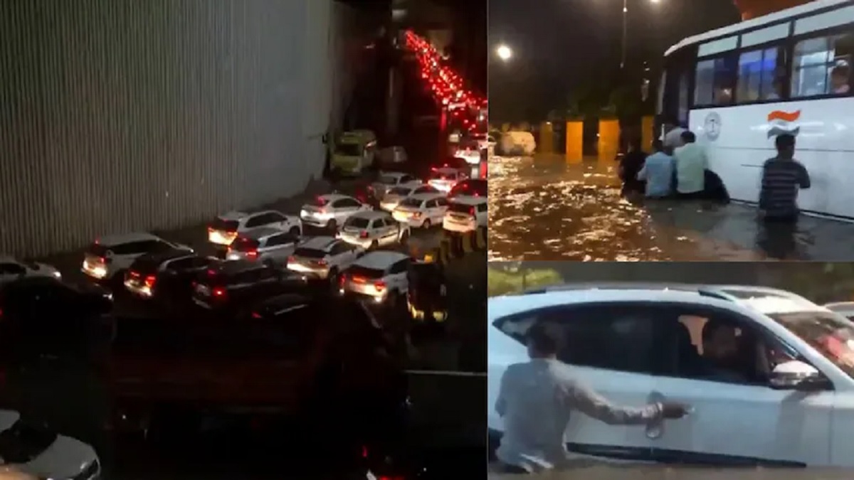 Waterlogging In Gurugram