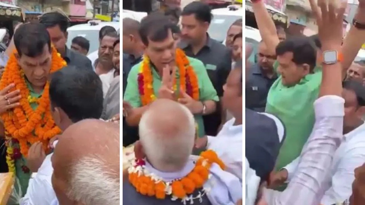 Minister Ak Sharma Viral Video: