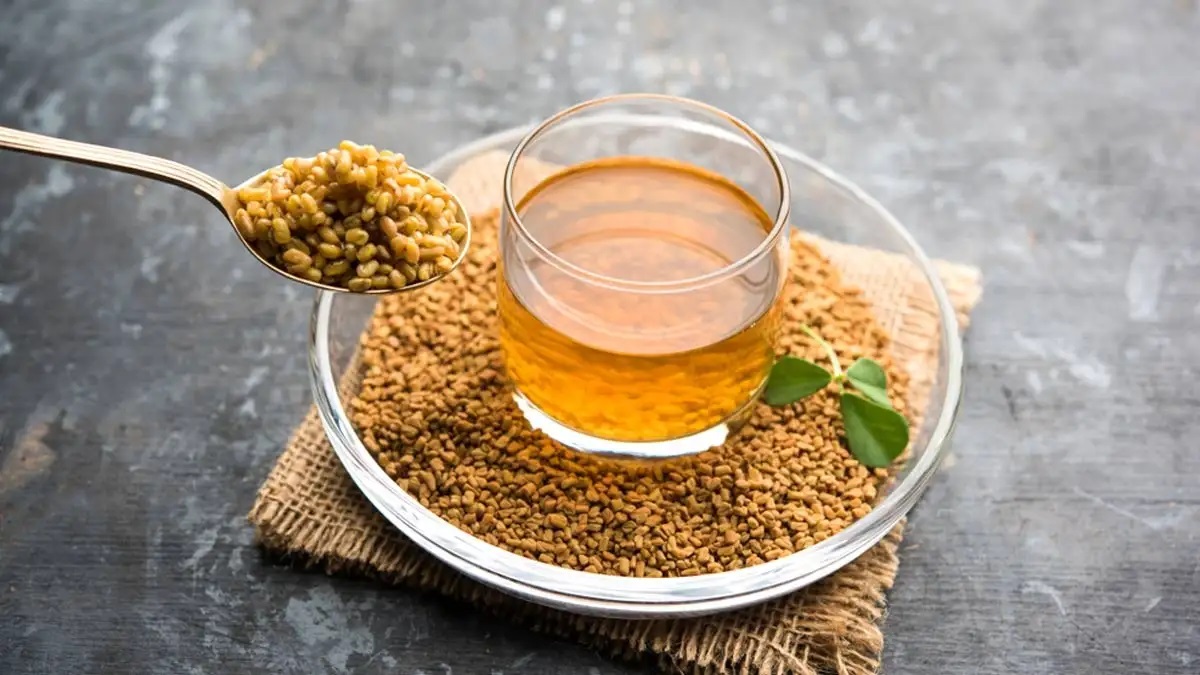 Soaked Fenugreek Water