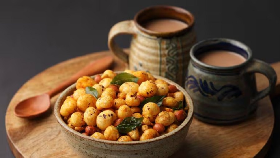મસાલા મખાના રેસીપી: ફક્ત 5 મિનિટમાં બનાવો સૌથી ક્રિસ્પી, હળવો અને હેલ્ધી નાસ્તો 3 Masala Makhana