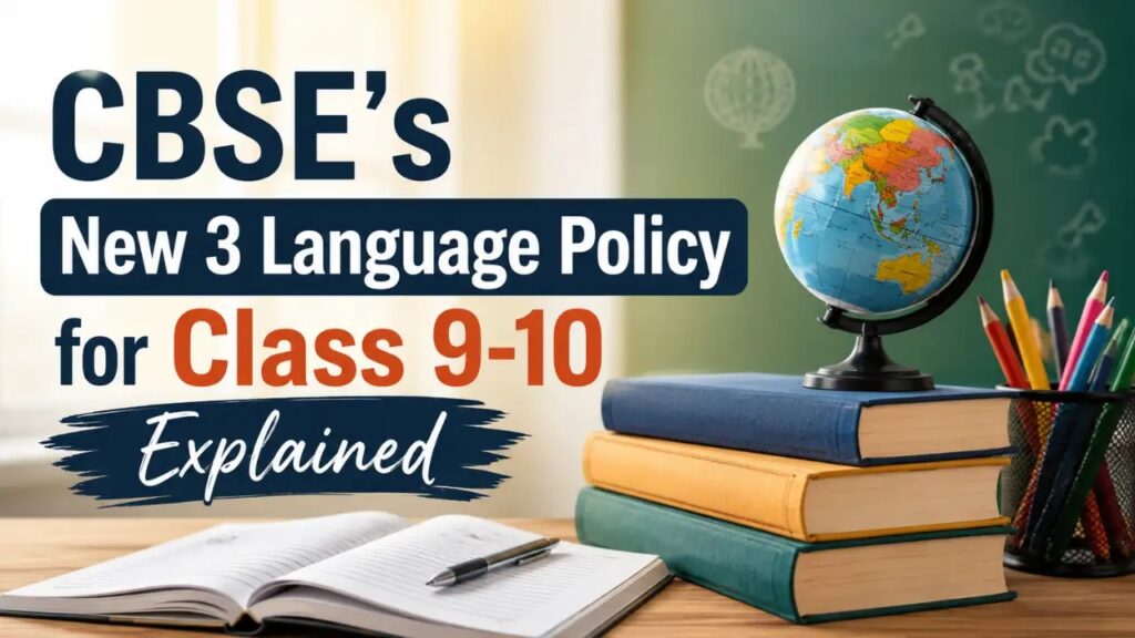 CBSE એ ત્રણ ભાષા નીતિ પર લીધો મોટો નિર્ણય 2 CBSE