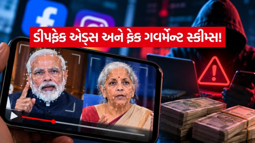સાવધાન! પીએમ મોદી અને નાણાં મંત્રીના ડીપફેક વીડિયોથી સાયબર ઠગાઈ, સરકારી યોજનાઓના નામે લોકો સાથે મોટું ફ્રોડ 1 iNDIA 2026 10 19T235311.790